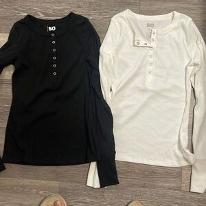 Fitted long sleeve shirts